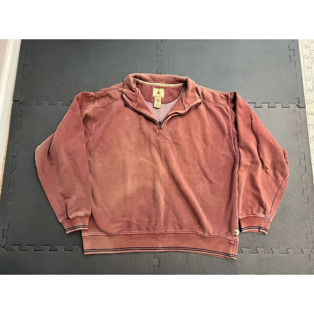 Joe McKenna Original Outfitters Men’s XXL Burgundy Zip Hoodie Sweatshirt